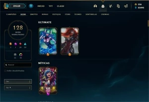 Conta LOL E Alguns Bônus - League of Legends