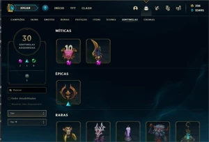 Conta LOL E Alguns Bônus - League of Legends