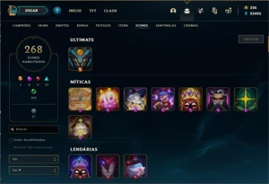 Conta LOL E Alguns Bônus - League of Legends