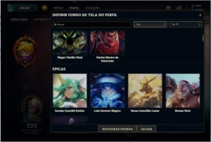 Conta Lol Platina V - League of Legends