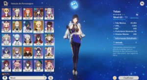 Itto C2, Hutao C2, Ayaka C1, Yelan, Kazuha, Nahida e + - Genshin Impact