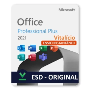 Licença Office 2021 Pro Plus - Vitalícia - Envio Imediato - Softwares e Licenças