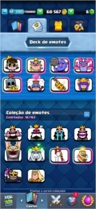 CONTA NIVEL 12 TOP COM CARTAS FULL - Clash Royale