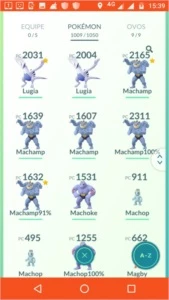 Conta lvl 36 amarela - Pokémon