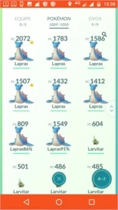 Conta lvl 36 amarela - Pokémon