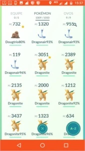 Conta lvl 36 amarela - Pokémon