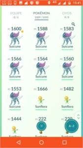 Conta lvl 36 amarela - Pokémon
