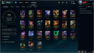Conta Unranked LVL(30) /4 SKIN/ 3 FRAGMENTO DE SKIN LENDÁRIA - League of Legends LOL