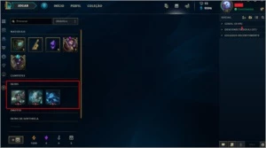 Conta Unranked LVL(30) /4 SKIN/ 3 FRAGMENTO DE SKIN LENDÁRIA - League of Legends LOL