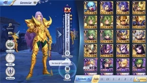 SAINT SEIYA AWAKENING - COM GEMAS AVANÇADAS E LIVROS SSA