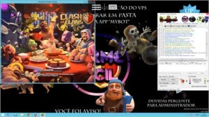 Clash of clans Bot 24 hrs Farmando sem parar
