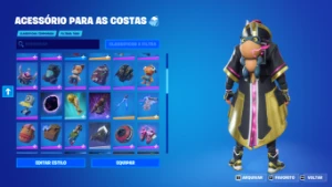 Conta Fortinite Full Gemada , Items E Personagems Ultra Raro - Fortnite
