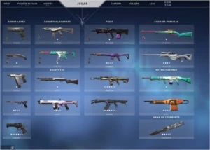 Conta Valorant com Muitas skins e mmr radiante !