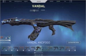 Conta Valorant com Muitas skins e mmr radiante !