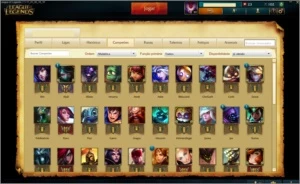 Conta lol Bronze IV+58 Heros+15 skins/Lendária+Runas - League of Legends