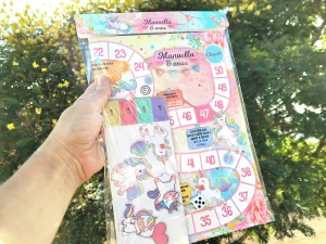 Jogo de Tabuleiro Unicórnio 40 x 28 cm - Artesanato e Personalizados