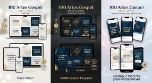 Pack Canva Gospel 100 Imagens - Outros