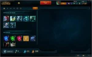 CONTA PLATINA 4 SEASON 6 - League of Legends LOL