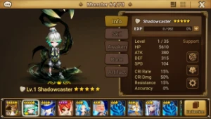 Reroll Summoners War lvl10 com Shun + Ritesh