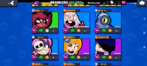 brawl stars 80brawlers 25800 troféus - Outros