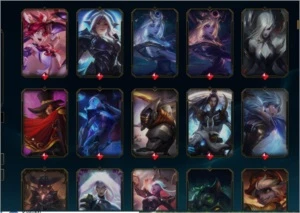 Conta LOL Platina 4, com mais de 300 skins! - League of Legends