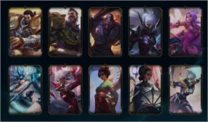 Conta LOL Platina 4, com mais de 300 skins! - League of Legends