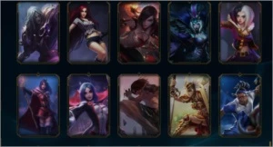 Conta LOL Platina 4, com mais de 300 skins! - League of Legends