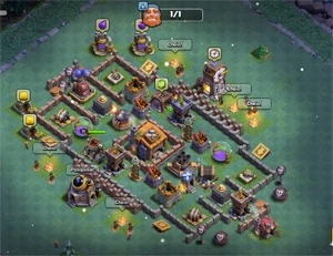 Vila cv11 - Clash of Clans