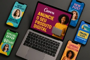 🔥 +1.000 Templates Canva Profissionais Domine o Design!