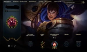 Conta League of Legends Level 30 Unranked! LOL