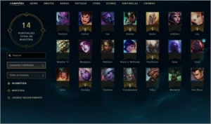 Conta League of Legends Level 30 Unranked! LOL