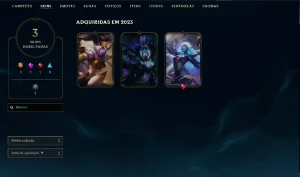 conta d2 - League of Legends LOL