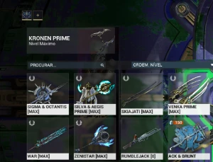 Conta Warframe MR23 - Outros