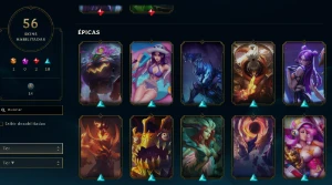 CONTA LOL - LVL 135 - 101 Champions - 56 Skins - FULL ACESSO - League of Legends
