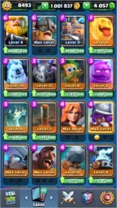 Conta Clash Royale Nv13 |Troféus 5000+ |Ouro 1kk+ |Gemas 4k