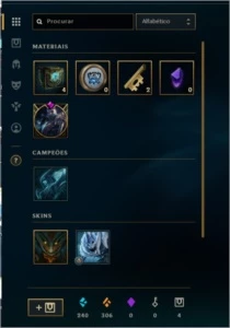 Conta prata - League of Legends LOL
