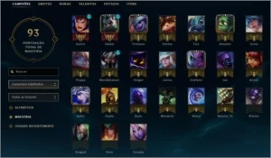 Conta prata - League of Legends LOL