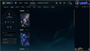 CONTA LEAGUE OF LEGEND - League of Legends LOL