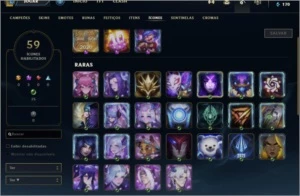 Conta nível 84 com 15 skin - League of Legends LOL