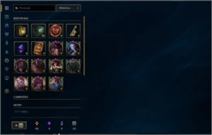 101 Campeoes, Platina season 20, 33 caixa hextec - League of Legends LOL