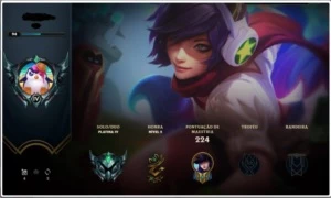 101 Campeoes, Platina season 20, 33 caixa hextec - League of Legends LOL