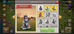 CV13 SEMI FULL TH13 BARATO 14 SKINS 6K GEMAS 6 CONSTRUTOR - Clash of Clans