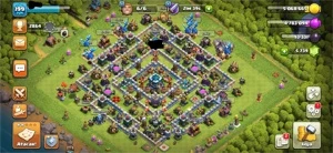 CV13 SEMI FULL TH13 BARATO 14 SKINS 6K GEMAS 6 CONSTRUTOR - Clash of Clans
