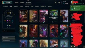 CONTA LOL DIAMANTE 1 SOLOQ + FLEX. - League of Legends