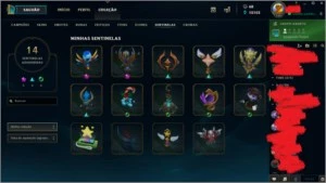 CONTA LOL DIAMANTE 1 SOLOQ + FLEX. - League of Legends
