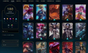 Conta Lol Full Acesso I 180 Skins I 163 Champs I Aged 2014 - League of Legends