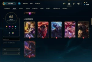 Conta LoL - League of Legends