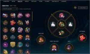 Conta League of Legends com 691 Skins LOL