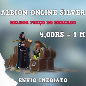 Albion Online Silver - 1Milhão = 4,00R$