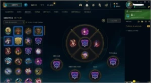 CONTA PLATINA 188 SKINS 29 CROMAS FALTA 7 CHAMP - League of Legends LOL